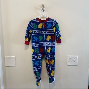 Wizarding world of Harry Potter fleece footed pajamas footies zipper 24 months